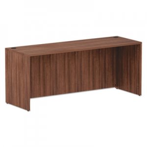 Alera Alera Valencia Series Credenza Shell, 70.88w x 23.63d x 29.5h, Modern Walnut ALEVA257224WA