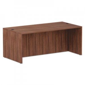 Alera Alera Valencia Series Straight Front Desk Shell, 71" x 35.5" x 29.63", Modern Walnut ALEVA217236WA VA217236WA