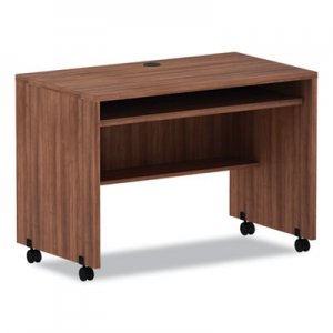 Alera Alera Valencia Series Mobile Workstation Desk, 41.38" x 23.63" x 30", Modern Walnut ALEVA204224WA