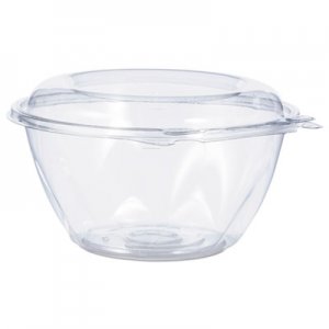 Dart Tamper-Resistant, Tamper-Evident Bowls with Dome Lid, 32 oz, 7" Diameter x 3.4"h, Clear, 150/Carton