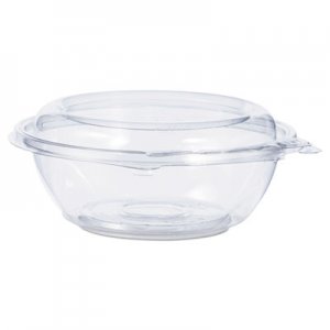 Dart Tamper-Resistant, Tamper-Evident Bowls with Dome Lid, 8 oz, 5.5" Diameter x 2.1"h, Clear, 240