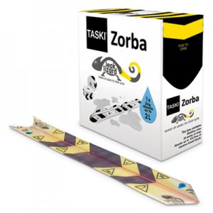 Diversey Zorba Absorbent Control Strips, 0.5 gal Absorbing Volume, 1" x 100 ft, 50 Strips/Box DVOD7523269 D7523269
