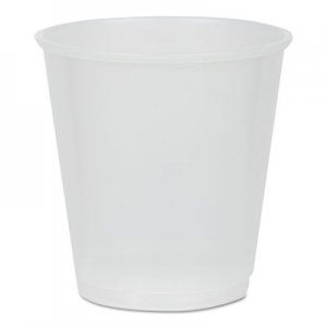 Pactiv Translucent Plastic Cups, 3 oz, 80/Pack, 30 Packs/Carton PCTYE3 YE3