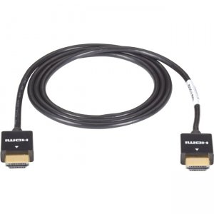 Black Box Slim-Line High-Speed HDMI Cable - 2-m (6.5-ft.) VCS-HDMI-002M