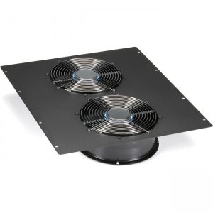 Black Box Dual 10" Fan (1100-cfm) Top Panel for Elite Cabinets - 220 VAC ECTOP2F10220