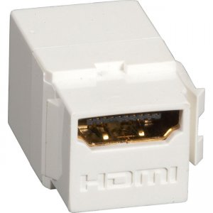 Black Box Snap Fitting - HDMI, Female/Female, Office White FMT1001
