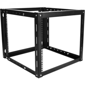 Claytek 9U 800mm Adjustable Wallmount Server Cabinet with 2U Cable Management WOM980-CM2U