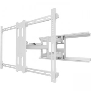 Kanto Full Motion TV Wall Mount for 39-inch to 80-inch TVs - White PDX680W