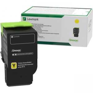 Lexmark Yellow Ultra High Yield Return Program Toner Cartridge 78C1UY0