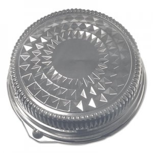 Durable Packaging Dome Lids for 16" Cater Trays, 16" Diameter x 2.5"h, Clear, 50/Carton DPK16DL 16DL