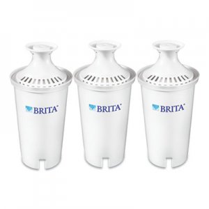 Brita Water Filter Pitcher Advanced Replacement Filters, 3/Pack, 8 Packs/Carton CLO35503CT 35503CT