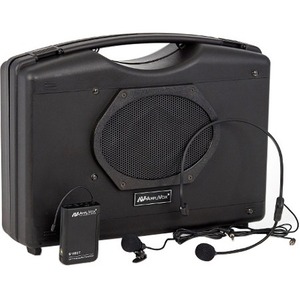 AmpliVox Wireless Audio Portable Buddy with Headset and Lapel Mics SW222A