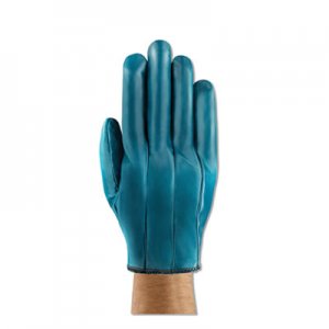 AnsellPro Hynit Nitrile Gloves, Blue, Size 7 1/2, Dozen ANS3210575 208001