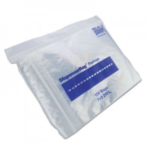 Fantapak Plastic Zipper Bags, 2 mil, 7" x 8", Clear, 2,000/Carton MGPMGZ2P0708 MGP MGZ2P0708