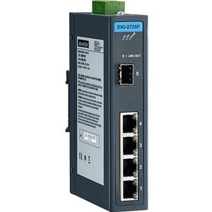 Advantech 4 GE + 1 SFP Ind. Unmanaged Switch EKI-2725F-AE EKI-2725F