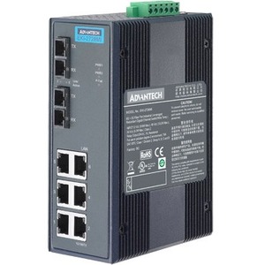 Advantech 6G+2G MM Unmanaged Ethernet Switch EKI-2728M-BE EKI-2728M