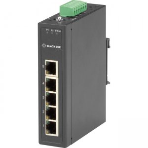 Black Box Industrial 10/100-Mbps Ethernet Switch - Unmanaged, Extreme Temperature, 5-Port LBH3050A