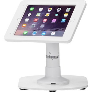 ArmorActive Pipeline Kiosk 8 in with Elite for iPad 9.7 in White with Baseplate 800-00001_00129