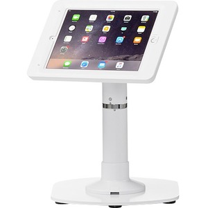 ArmorActive Pipeline Kiosk 12 in with Elite for iPad 9.7 in White with Baseplate 800-00001_00130
