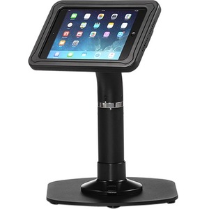 ArmorActive Pipeline Kiosk 12 in with Echo for iPad Mini 4 in Black with Baseplate 800-00001_00035