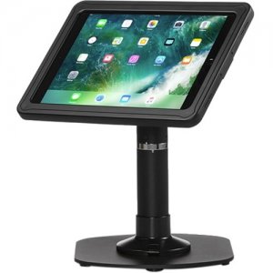 ArmorActive Pipeline Kiosk 12 in with Echo for iPad Pro 12.9 in Black with Baseplate 800-00001_00041