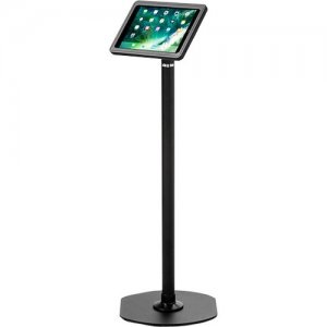 ArmorActive Pipeline Kiosk 42 in with Echo for iPad Pro 12.9 in Black with Baseplate 800-00001_00144