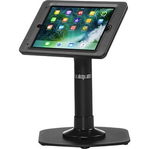 ArmorActive Pipeline Kiosk 12 in with Elite for iPad 9.7 in Black with Baseplate 800-00001_00126