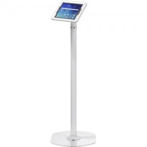 ArmorActive Pipeline Kiosk 42 in with Elite for Tab A 10.1 in White with Baseplate 800-00001_00229