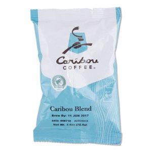 Caribou Coffee Caribou Blend Ground Coffee, 2.5 oz, 18/Carton CCF008710 008710