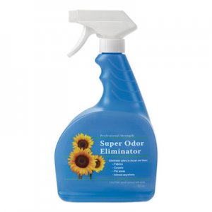 Fresh Products Super Odor Eliminator, 32 oz Spray Bottle, 6/Carton FRS632SOE FRS 6-32SOE