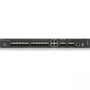 ZyXEL 28-port GbE L3 Managed Switch with 4 SFP+ Uplink XGS4600-32F-DCD XGS4600-32F
