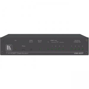 Kramer 1:4 4K60 4:2:0 Long-Reach HDBaseT DA 10-8046301090 VM-4DT