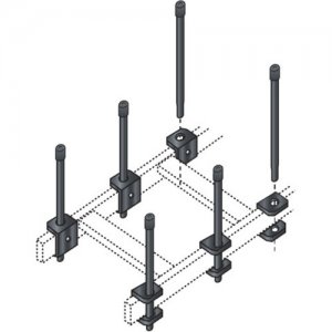 Black Box Ladder Rack Cable Retaining Post RM658-R2