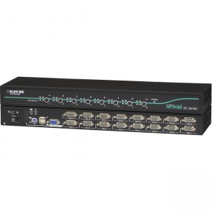 Black Box EC Series KVM Switch for PS/2 or USB Servers and PS/2 or USB Consoles - 16-Port