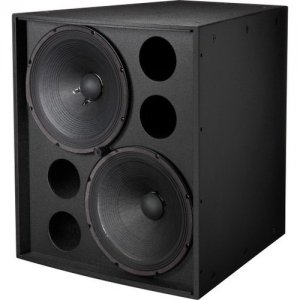 Electro-Voice EVF-2151D Dual 15" Front-Loaded Subwoofer EVF-2151D-BLK