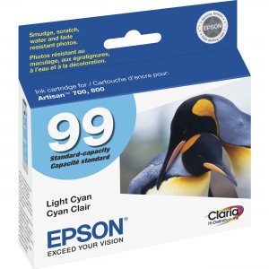 Epson Claria Standard Capacity Light Cyan Ink Cartridge T099520-S EPST099520S No. 99