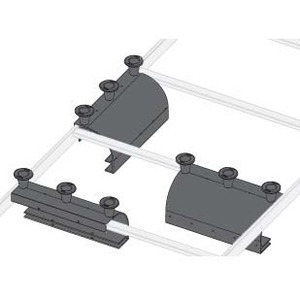 Middle Atlantic Products Cable Ladder End Drop CLH-ED11