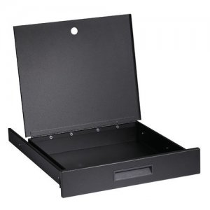 Black Box Sliding Drawers Rack Shelf RM325-R2