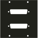 Middle Atlantic Products Faceplate Insert 2DB25