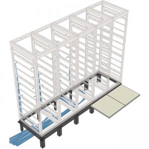 Middle Atlantic Products Riser Base RIB2DRK42 RIB-2-DRK-42