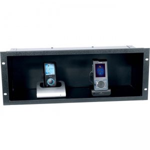 Middle Atlantic Products Portable Media Shelf with Textured Finish SH-DMP-S