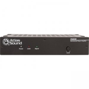 Atlas Sound 60W Single Channel Power Amplifier with Global Power Supply PA60G