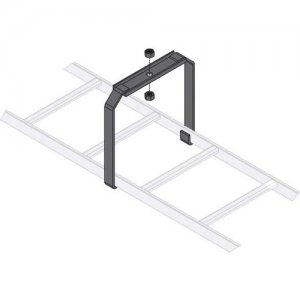 Middle Atlantic Products Ladder Center Support Bracket CLB-CSB-W24
