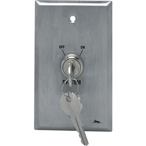 Middle Atlantic Products Remote Wall Plate Keyswitch USCK USC-K