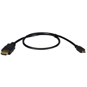 QVS High Speed HDMI to Micro-HDMI with Ethernet 1080p HD Cable HDAD-1M