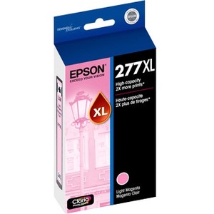 Epson Light Magenta Ink Cartridge, High Capacity (T620) T277XL620-S 277XL