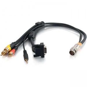 C2G RapidRun VGA/Mini-phone/RCA/Proprietary Audio/Video Cable 60067