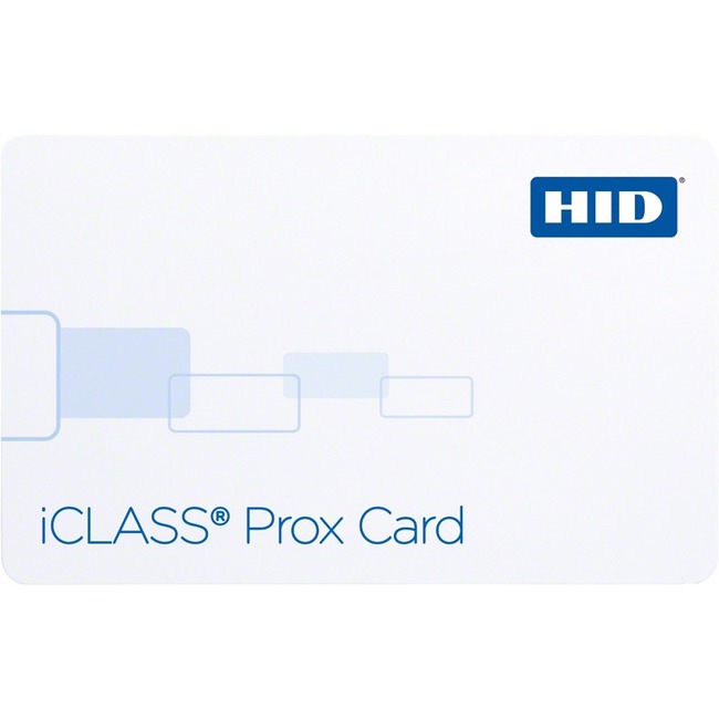 HID iCLASS Prox Card 2120BGGMVN