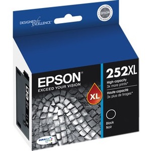 Epson Black Ink Cartridge, High Capacity (T120) T252XL120-S 252XL