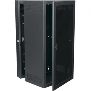Middle Atlantic Products Cablesafe Rack Cabinet With Plexiglass Front Door and 8 D-Rings CWR-26-36PD4